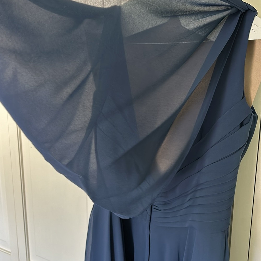 Allure Bridals Navy Blue Gown -Size 12 - Picture 8 of 12